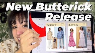 Rating 2024 Butterick Early Spring Pattern Release [upl. by Lenette362]