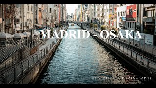 Madrid  Abu Dhabi  Osaka traveling  cinematic short Sony zve1 [upl. by Llesig]