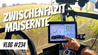 Vlog 234 Zwischenfazit Maisernte Bedienung Jaguar 960 TT [upl. by Sum]