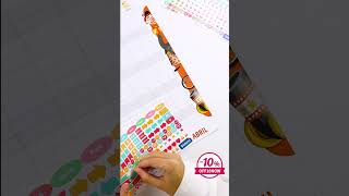 Calendario planificador familiar personalizado Stikets [upl. by Lebana]