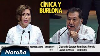 Noroña vs Rosario Robles CÍNICA y BURLONA  Completo [upl. by Tjader]