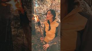 Building a Jungle Torch from Scratch Primitive Survival bushcraft survival bushcrafting [upl. by Tomas323]