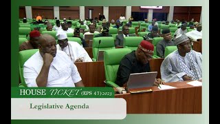 House Ticket Eps 47 2023  Legislative Agenda [upl. by Dorsey]