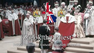 Zadok the Priest  British Coronation Anthem 1953 Elizabeth II Recording [upl. by Hsirap]