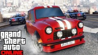 GTA 5 ONLINE ქართულად გაექეცი პოლიციას 🚓 [upl. by Yahska53]