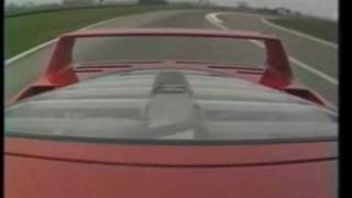 FERRARI F40 factory amp test drive clip [upl. by Vachell]