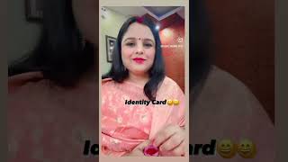 Identity card karwachauthkipooja karwachauthkavrat comedy funny [upl. by Ibocaj177]