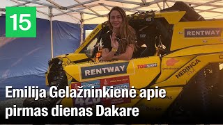 Emilija Gelažninkienė Dakare apie dėmesį startą ir spaudimą laimėti [upl. by Nolly573]