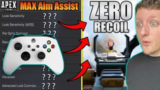 BEST CONTROLLER SETTINGS FOR APEX LEGENDS 2023  ALC amp RESPONSE CURVE [upl. by Ayo482]