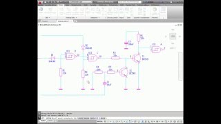 GZK schemat ideowy w AutoCad rysowanie schematu z wykorzystaniem bloków [upl. by Xymenes108]