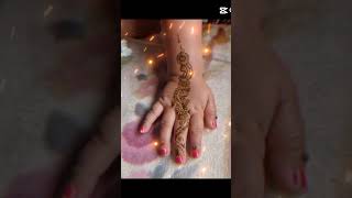 kids mehedi design shortsvideo [upl. by Namlas4]