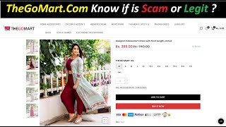 The Go Mart  The Go Mart Reviews  TheGoMart Com Reviews  TheGoMartCom Know if is Scam or Legit [upl. by Drue]