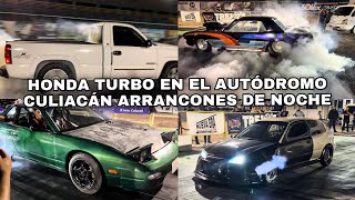 HONDA TURBO ARRANCONES DE NOCHE  SINALOA STANG [upl. by Anaujat607]