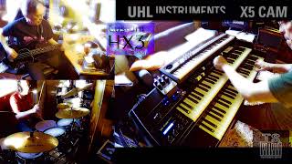 UHL Organ X52 CAM  quotrockmodequot improvisation wolfganguhl5665 B0VIST UniversalAudio ampegtv [upl. by Adiahs772]