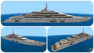 Minecraft How to Build a Yacht in Minecraft Eclipse Minecraft Yacht Tutorial [upl. by Nonad]