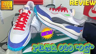 100HEAT quotPUMA STYLE RIDERquot 020 372839 01 pwhitedazz bluehigh rise DETAILED REVIEW [upl. by Niwroc]