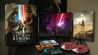 Star Wars Obi Wan Kenobi 4K Ultra HD Blu ray  Blu ray Steelbook [upl. by Neram]