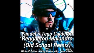 Yandel Tego Calderón  Reggaeton Malandro Old School Remix Ft Héctor El Father Daddy Yankee [upl. by Avera833]