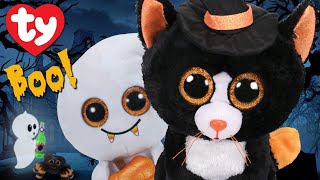 Ty Beanie Boo Halloween Story The Party  Full Series [upl. by Alakim]