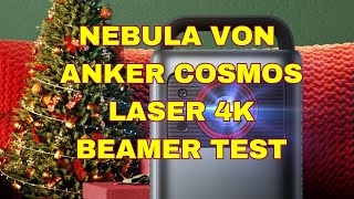 NEBULA von Anker Cosmos Laser 4K Beamer Test [upl. by Lough]