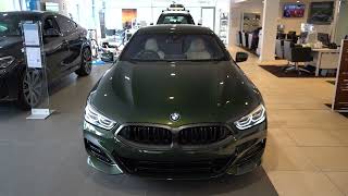 2022 BMW 8 Series Gran Coupe in Sanremo Green  Halliwell Jones [upl. by Allisurd]