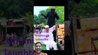 gorilla attack man🤣🤣🤣🤣😂comedy prankstar ytshorts youtubeshorts laughing prank funnycomedy 😂😂 [upl. by Atineb]