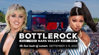 BOTTLEROCK Napa Valley 2021 Lineup [upl. by Ylicec]