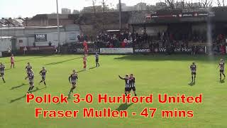 Pollok v Hurlford United  23rd March 2024 [upl. by Aikahc]