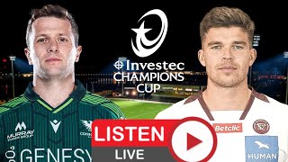 CONNACHT vs BORDEAUX Investec Cup 2023 Live Commentary [upl. by Annawahs]