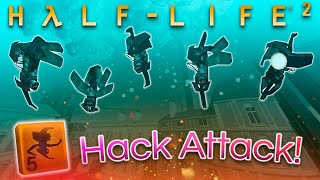 Achievement Hunter Hack Attack Trophy  HalfLife 2 [upl. by Haimehen522]