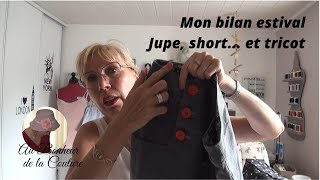 Mon bilan de cet été  des jupes des shorts et du tricot [upl. by Griffith]