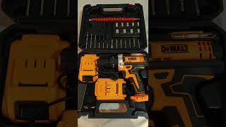 Dewalt cordless power drill trending dewalt cordlessdrill dewalttools viralreels [upl. by Ellekram751]