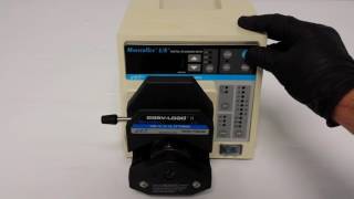 Cole Parmer MasterFlex LS Peristaltic Pump BOSTONIND  7523 [upl. by Leahcimnaes]