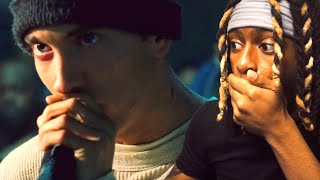 FIRST TIME REACTING TO EMINEM 8 MILE ENDING BATTLES [upl. by Kcirrez17]