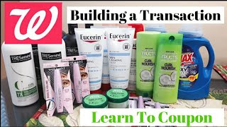 Walgreens Couponing  How To Coupon  Building a Transaction [upl. by Wsan]