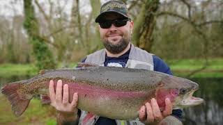 Fishing The Rockbourne Trout Fishery Competition March 2019 [upl. by Abbie]