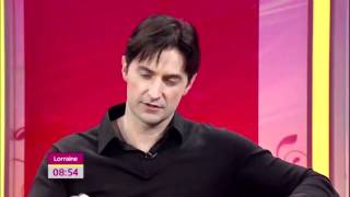 Richard Armitage Interview Sept 17 2010 on Lorraine Show [upl. by Chemash]