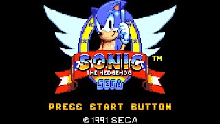 Sonic the Hedgehog Game Gear playthrough Longplay [upl. by Davenport]