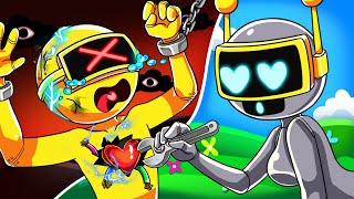 INCREDIBOX SPRUNKI  Fun Bot Stole GOLDs Heart  Incredibox Sprunki Animation [upl. by Dollie]