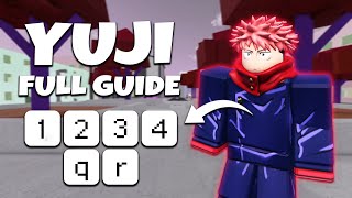 Full Yuji Guide  Jujutsu Shenanigans [upl. by Ydnil686]