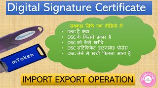 What is DSC Digital Signature Certificate amp How to use DSC amp Validity of DSC amp Cost of class DSC [upl. by Llednar]