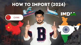 How To Import From ChinaAlibaba To India 2024 in 8 Steps for Ecommerce [upl. by Alda316]