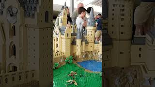 Harry Potter LEGO castle lego harrypotter shorts hogwarts [upl. by Anaugahs129]