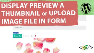 How to Display Preview of the Uploaded Image File in Forminator Form in WordPress [upl. by Sordnaxela]