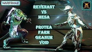 PROTEA Farm in GRANUM Void REVENANT Vs MESA [upl. by Maitilde179]