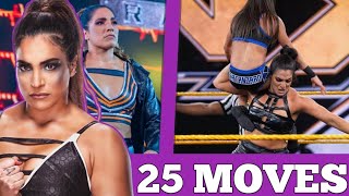 Top 25 Moves of Raquel Gonzalez Raquel Rodriguez currently [upl. by Tish]