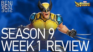 Sweat Level Midnight  COSMIC CRUCIBLE Season 9 Week 1  Marvel Strike Force [upl. by Aneekal435]