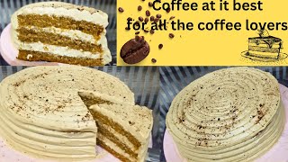 Classic coffee cake recipe step by step tutorial coffee cake by AlMuflihoon kitchens [upl. by Aidne871]