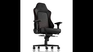 Noblechairs HERO Review The Ultimate Premium Chair For PC Gamers [upl. by Etakyram]