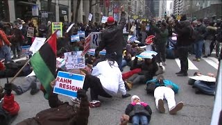 Protests Erupt in Chicago Cleveland Over Police Shootings [upl. by Kirchner]